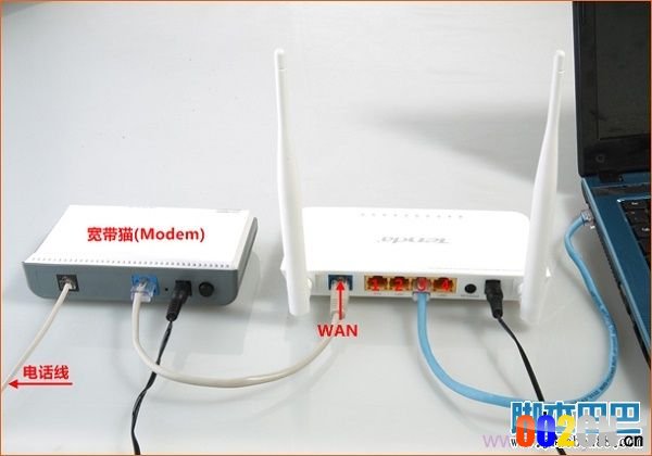 设置路由器的电脑不能上网