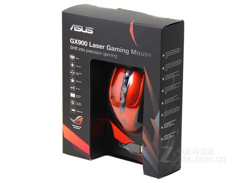 华硕玩家国度 GX900游戏鼠标全国首测 
