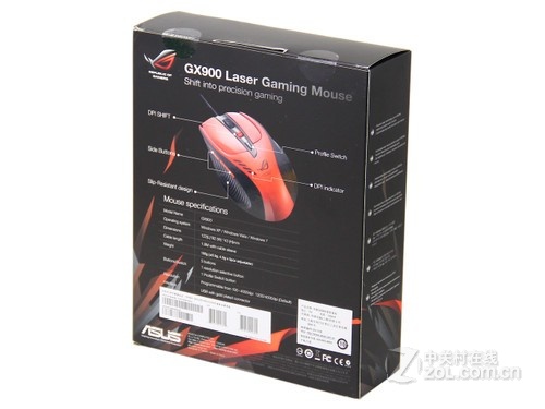 华硕玩家国度 GX900游戏鼠标全国首测 