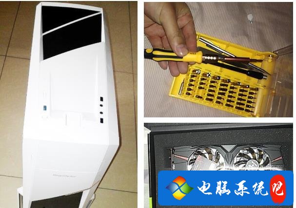 电脑和独立显卡都是分开的，如何安装呢？
