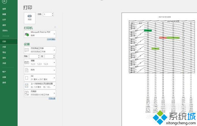 excel 不能打印线条