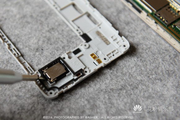 华为荣耀4c主板元件图