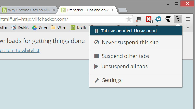 谷歌浏览器占内存大