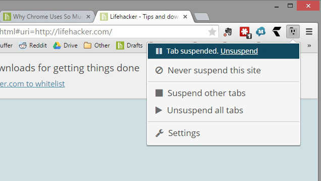 谷歌浏览器占内存大