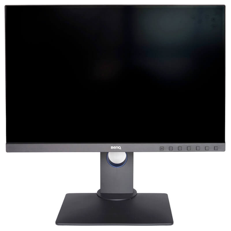 明基 BenQ SW240 显示器正面