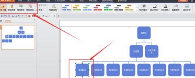 wps中组织架构图怎么修改