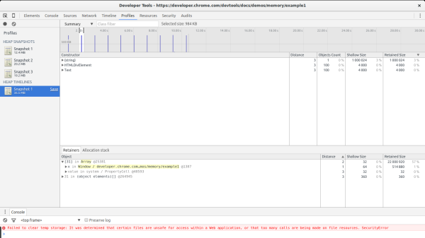 js内存泄漏是什么意思