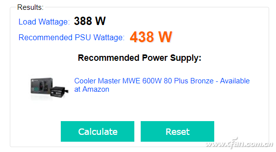 电脑电源要多大？算算就知道了