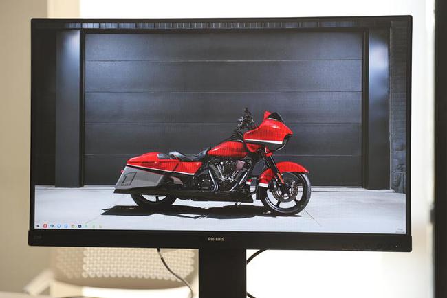 飞利浦27寸显示器开机