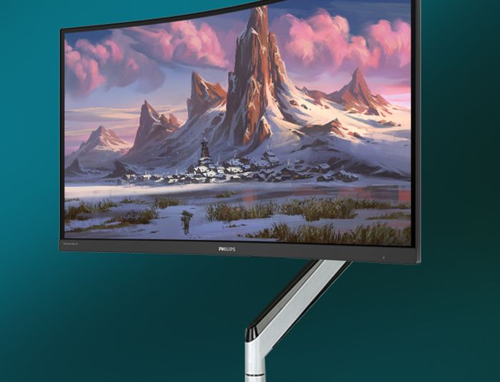 飞利浦27寸显示器开机