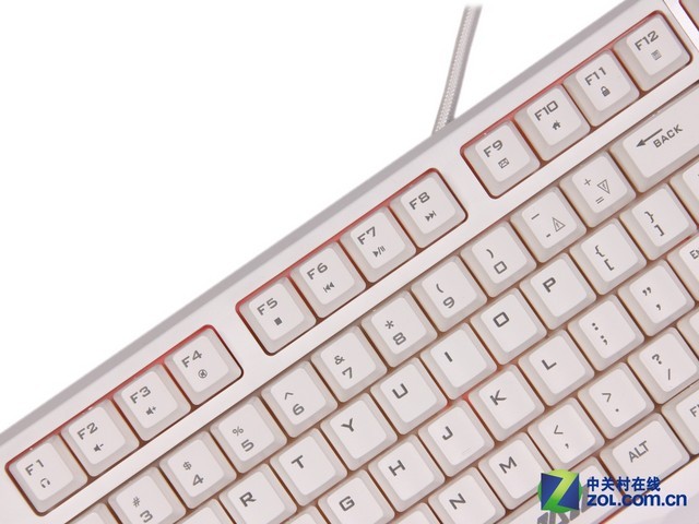 个性DIY彩虹键帽 黑爵AK10键盘评测 