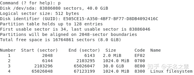 linux 硬盘格式化类型