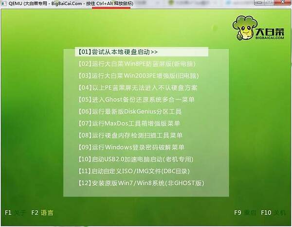 u盘制作u启动_怎么制作大白菜u盘启动盘_fbinst启动u盘制作