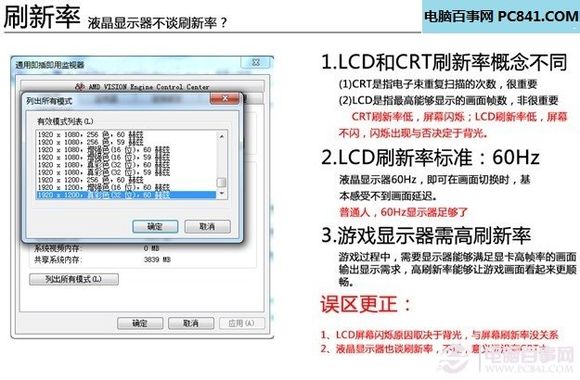 显示器好坏看什么参数