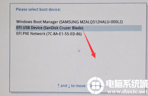 选择u盘进入pe即可看到硬盘