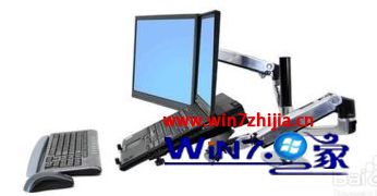 一个电脑主机怎样接两个显示器_一个电脑连接两个显示器如何操作