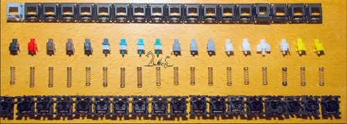 由浅入深了解机械键盘：各种轴的区别 