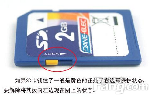 内存卡被写保护