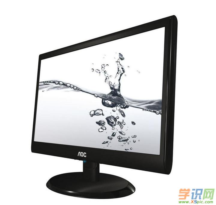 aoc台式电脑显示器底座怎么拆
