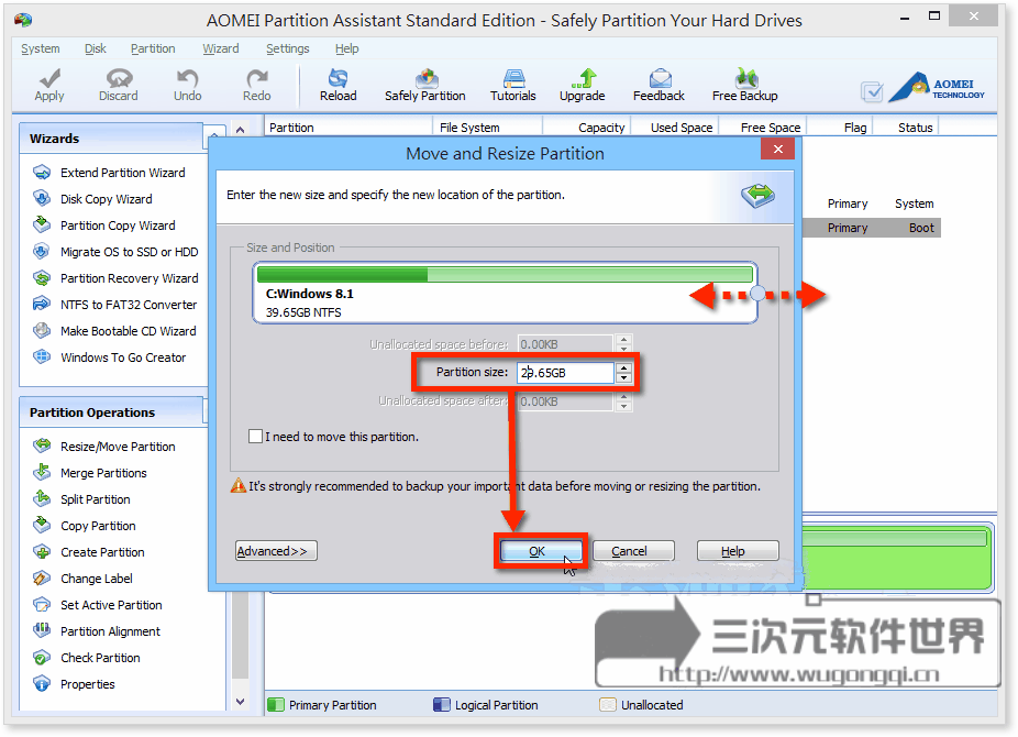 AOMEI Partition Assistant