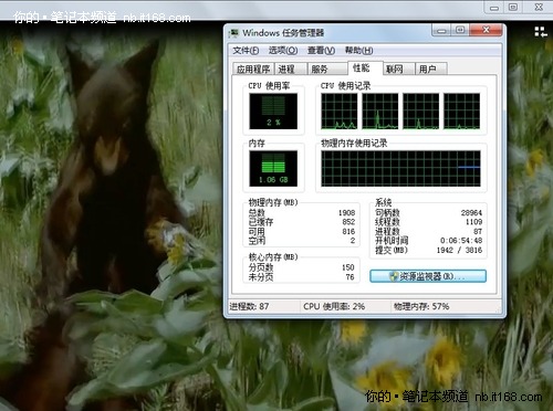 Y460集显与独显高清硬解与节电对比