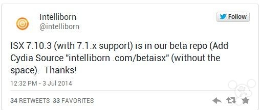 微信锁屏快速回复插件?ios9锁屏插件?IntelliScreenX最新beta版支持iOS7.1.x