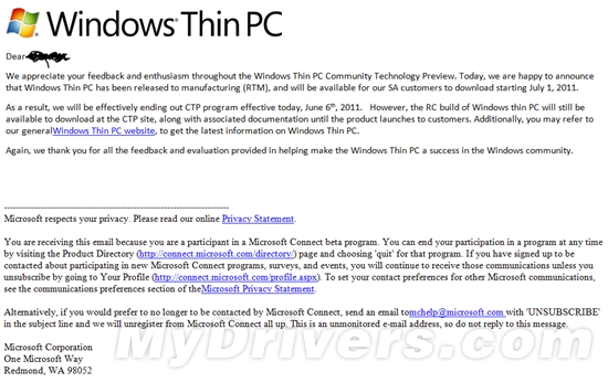 Win7瘦身版WinTPC正式发布