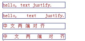 css两端对齐?css两端对齐 chrome?css一排四个怎么排列?真正可用的CSS文字两端对齐