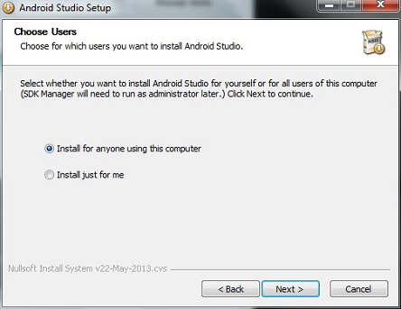 使用Android Studio搭建开发环境
