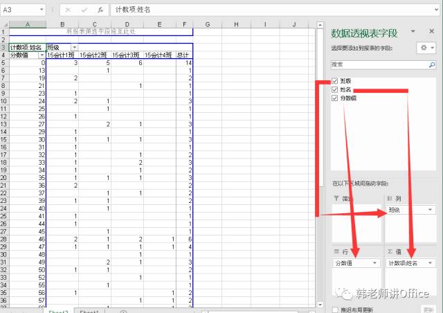 excel对数据分段统计_excel对数据分段统计