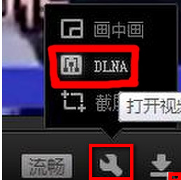 手机腾讯视频dlna没有