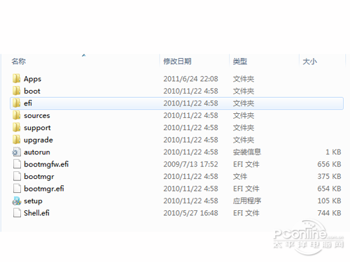 gpt分区安装win7_Install分区目录