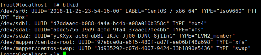 linux硬盘格式化命令