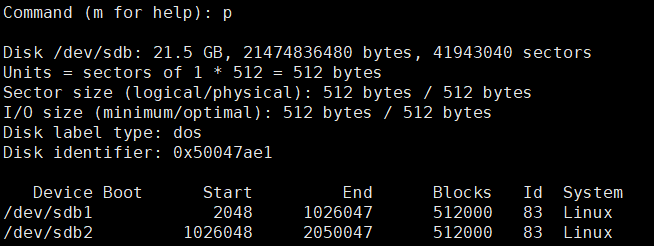 linux硬盘格式化命令
