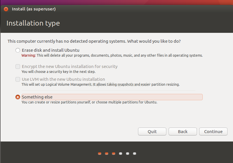 ubuntu 硬盘安装双系统