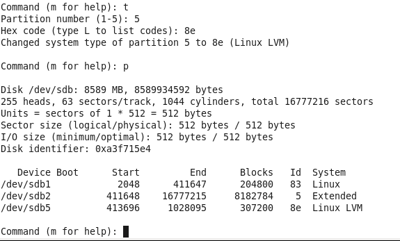 linux 删除硬盘分区