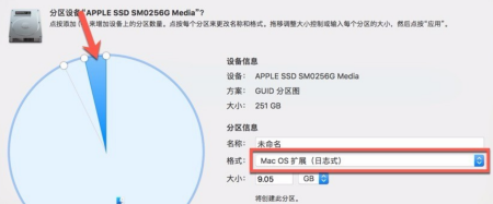 mac系统硬盘分区